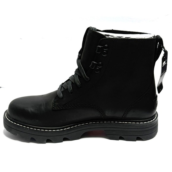 Sorel Women's Revel Rd Lace Waterproof Boots Black Size 8 NWT and BOX - Picture 4 of 11